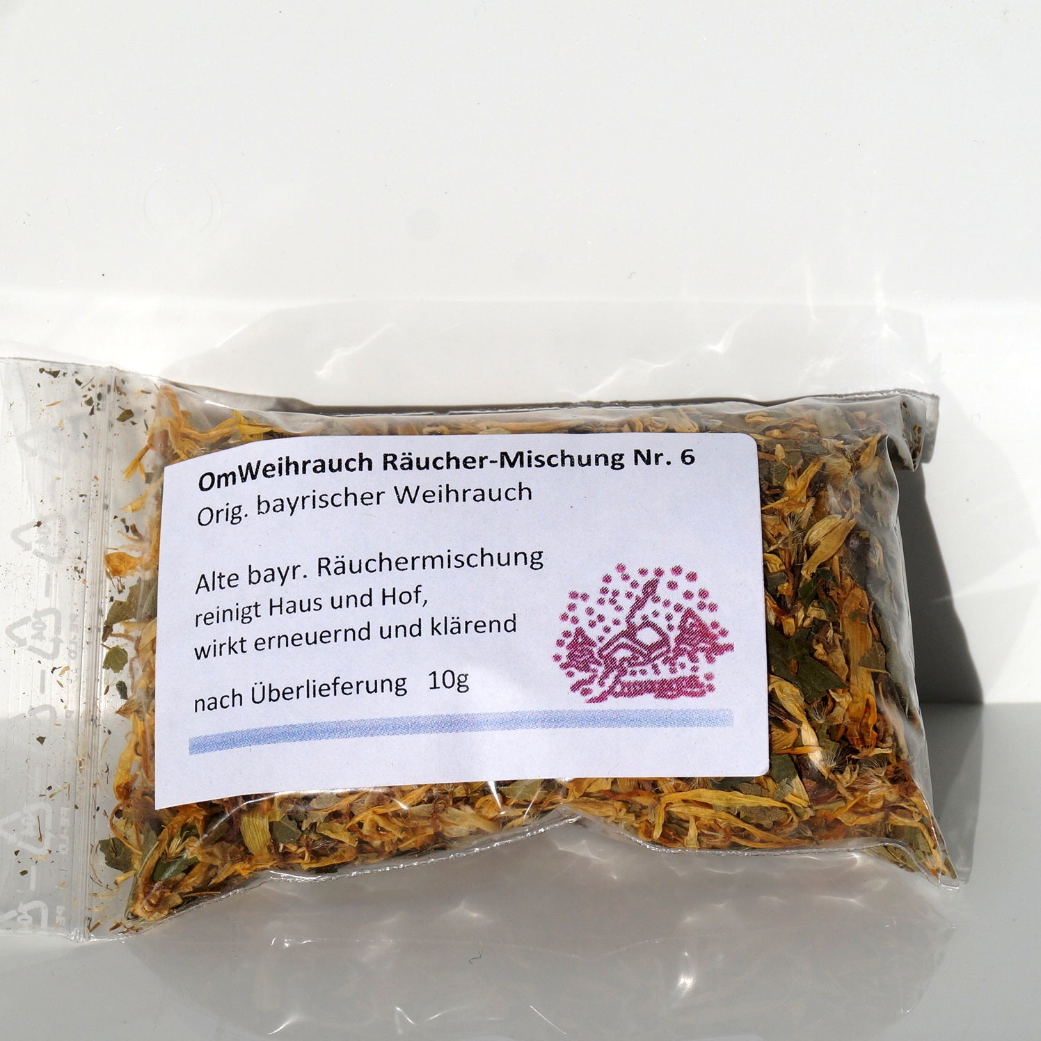 OmWeihrauch Räuchermischung Nr. 6 – Original Bayerischer Weihrauch (10g)