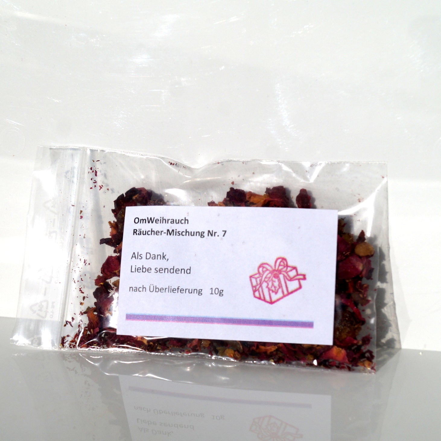 OmWeihrauch Räuchermischung Nr. 7 – Rosenweihrauch (10g)