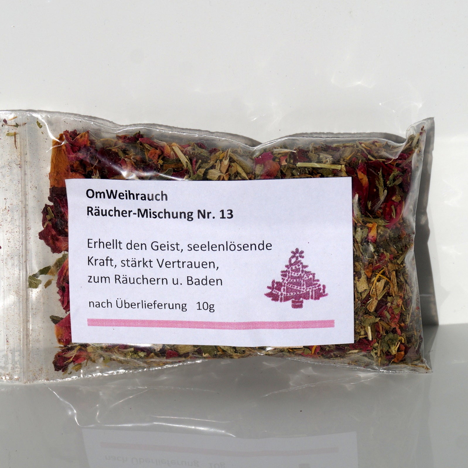 OmWeihrauch Räuchermischung Nr. 13 – Geistklarheit & Seelenkraft (10g)