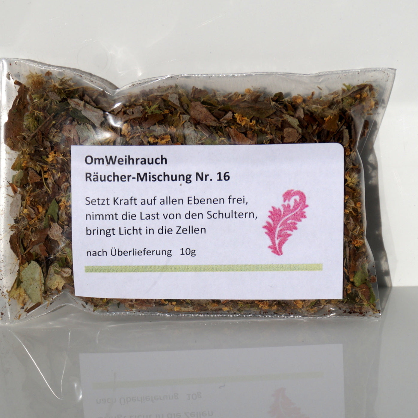OmWeihrauch Räuchermischung Nr. 16 – Kraft & Licht (10g)