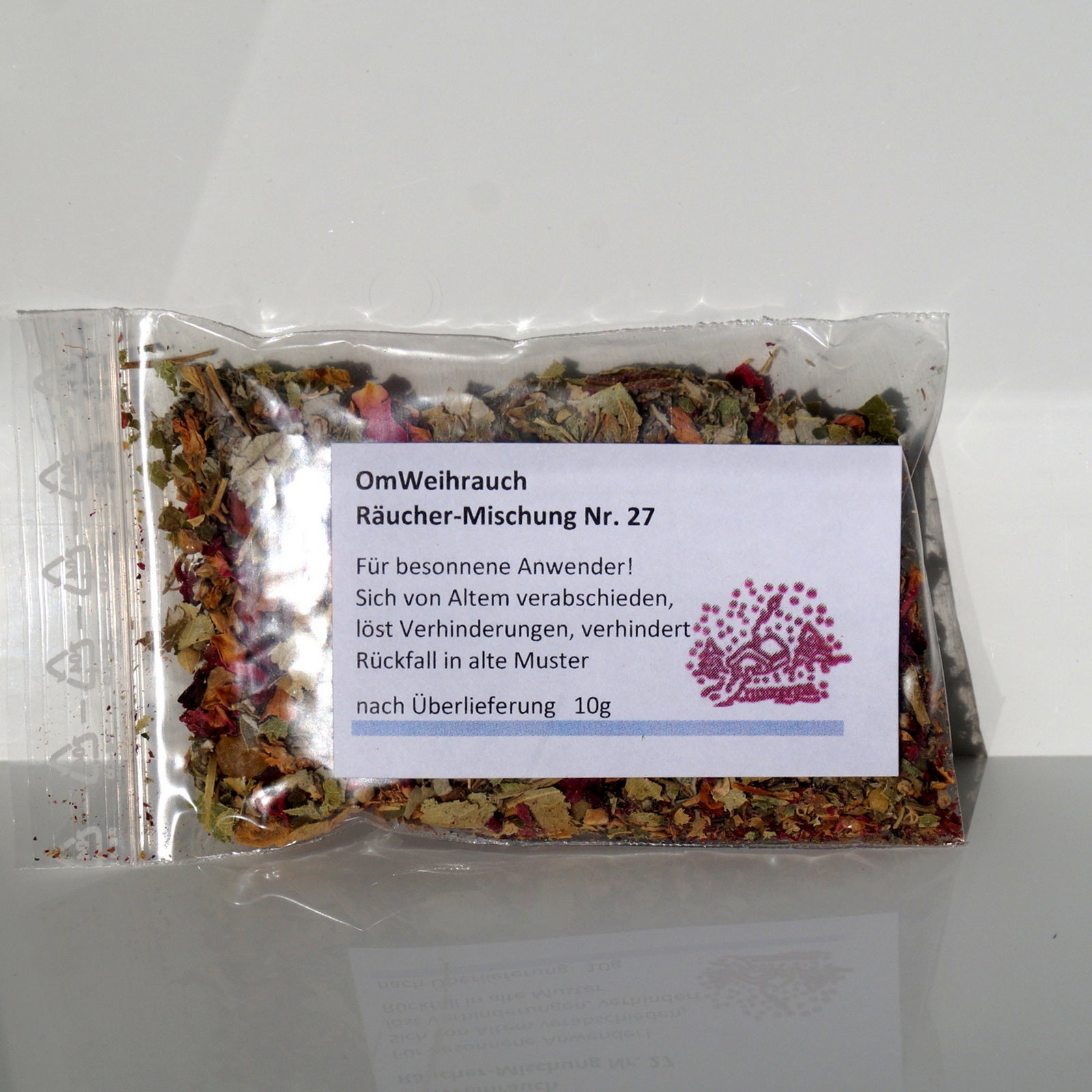 OmWeihrauch Räuchermischung Nr. 27 – Loslassen, Erneuerung & Befreiung (10g)