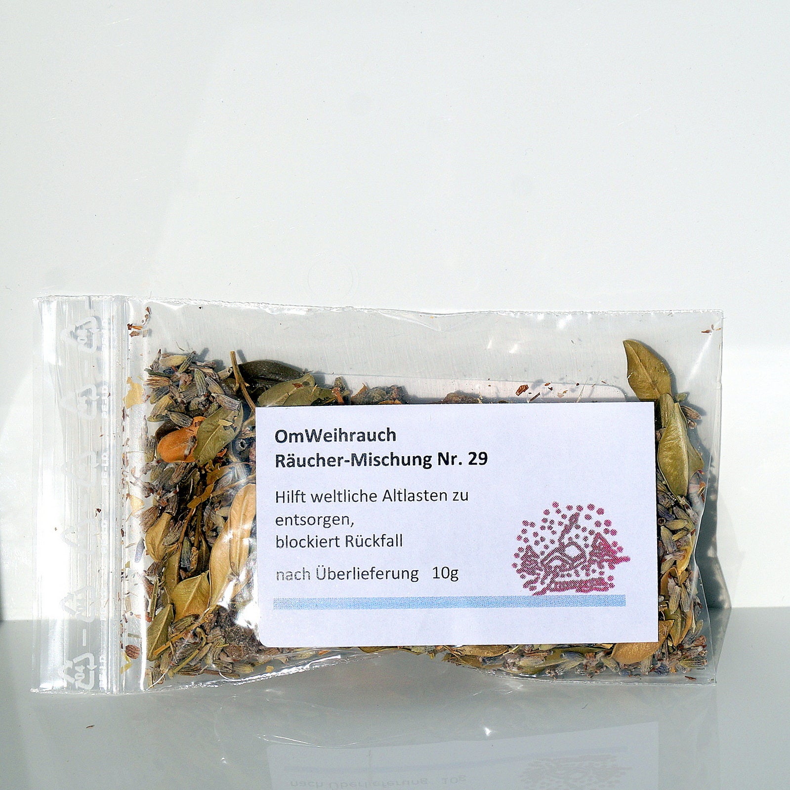 OmWeihrauch Räuchermischung Nr. 29 – Loslassen, Befreiung & innere Klarheit (10g)