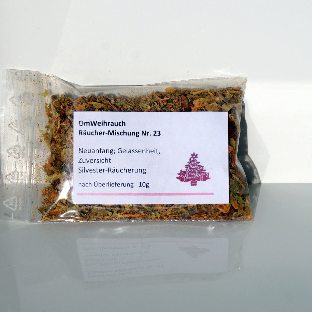 OmWeihrauch Räuchermischung Nr. 23 – Neuanfang, Gelassenheit, Zuversicht (10 g)