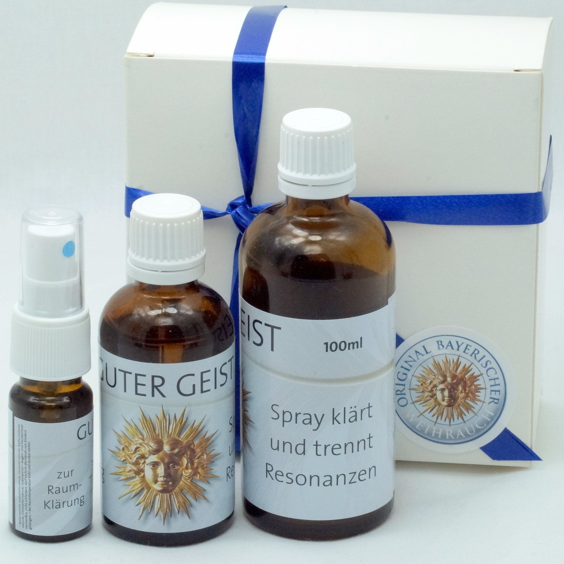 Raumspray „Sprüh‘ dich frei" – Set in drei Größen (10 ml | 50 ml | 100 ml)