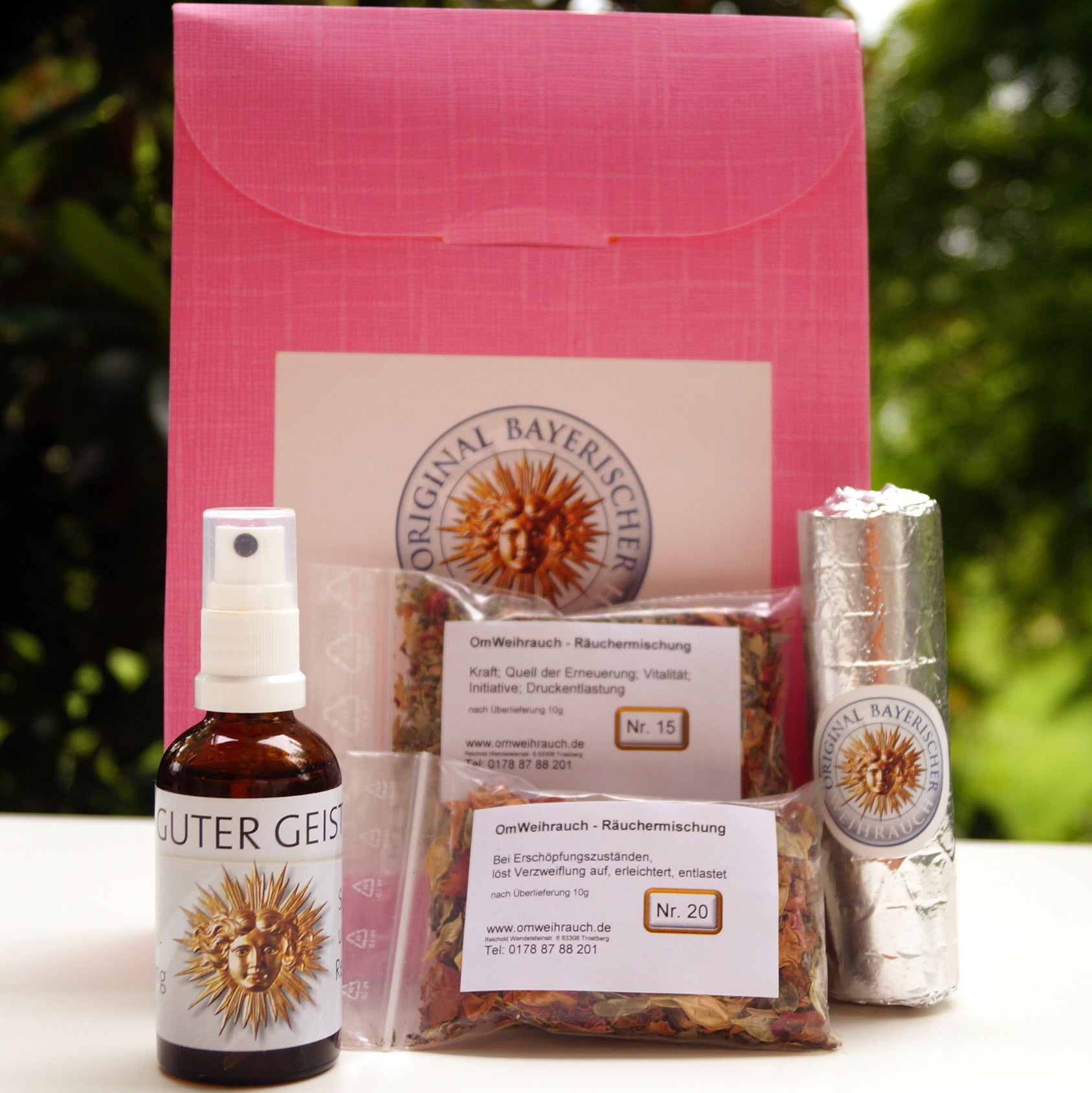 Set „Druckentlastung & Vitalität“ – Sonnwend-Spezial (inkl. Gratis-Geschenkverpackung in Pink)