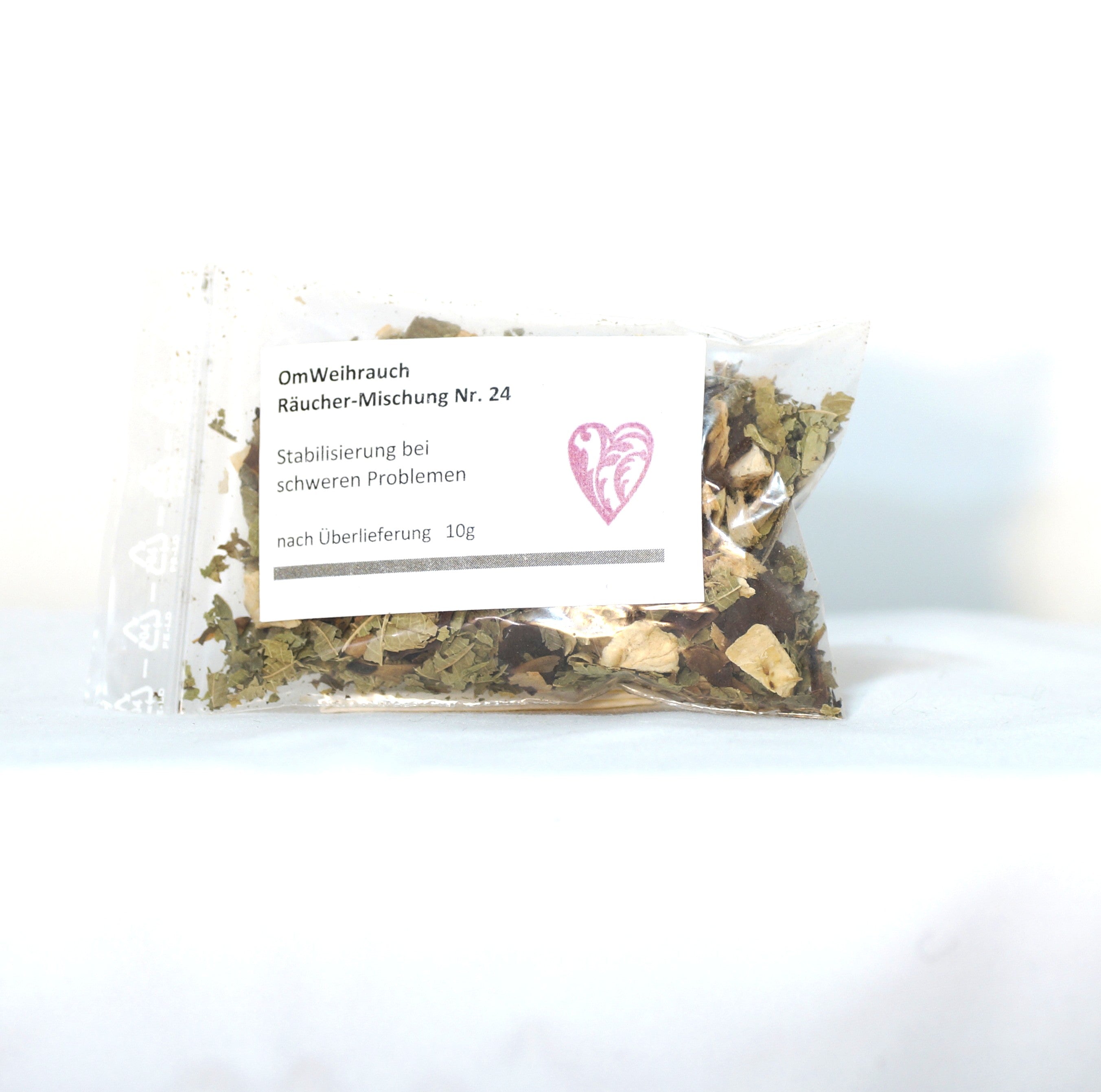 OmWeihrauch Räuchermischung Nr. 24  stabilisierend bei schweren Problemen (10g)