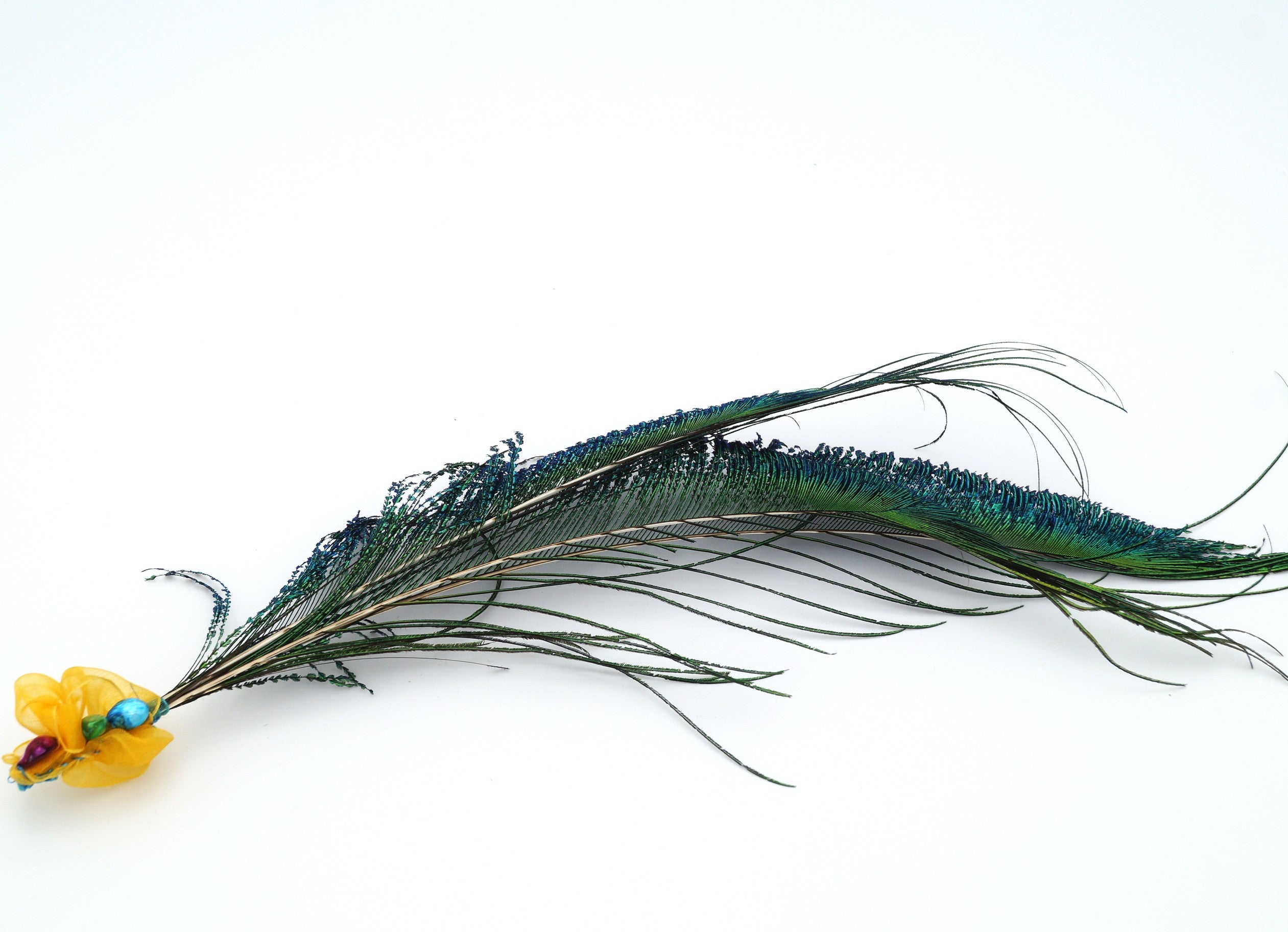 Pfauenfeder-Hutgesteck