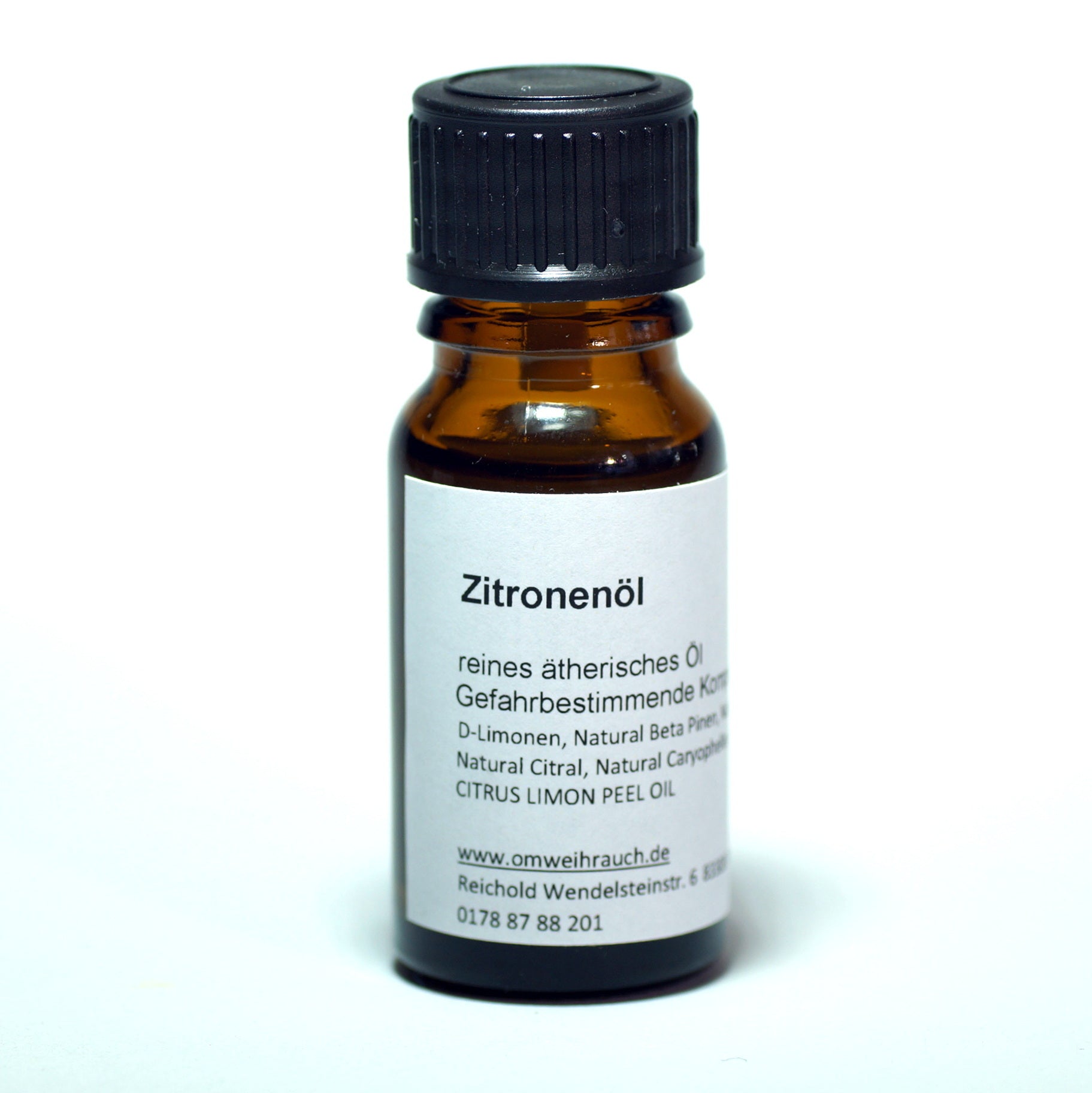 Zitronenöl reines ätherisches Öl 10ml